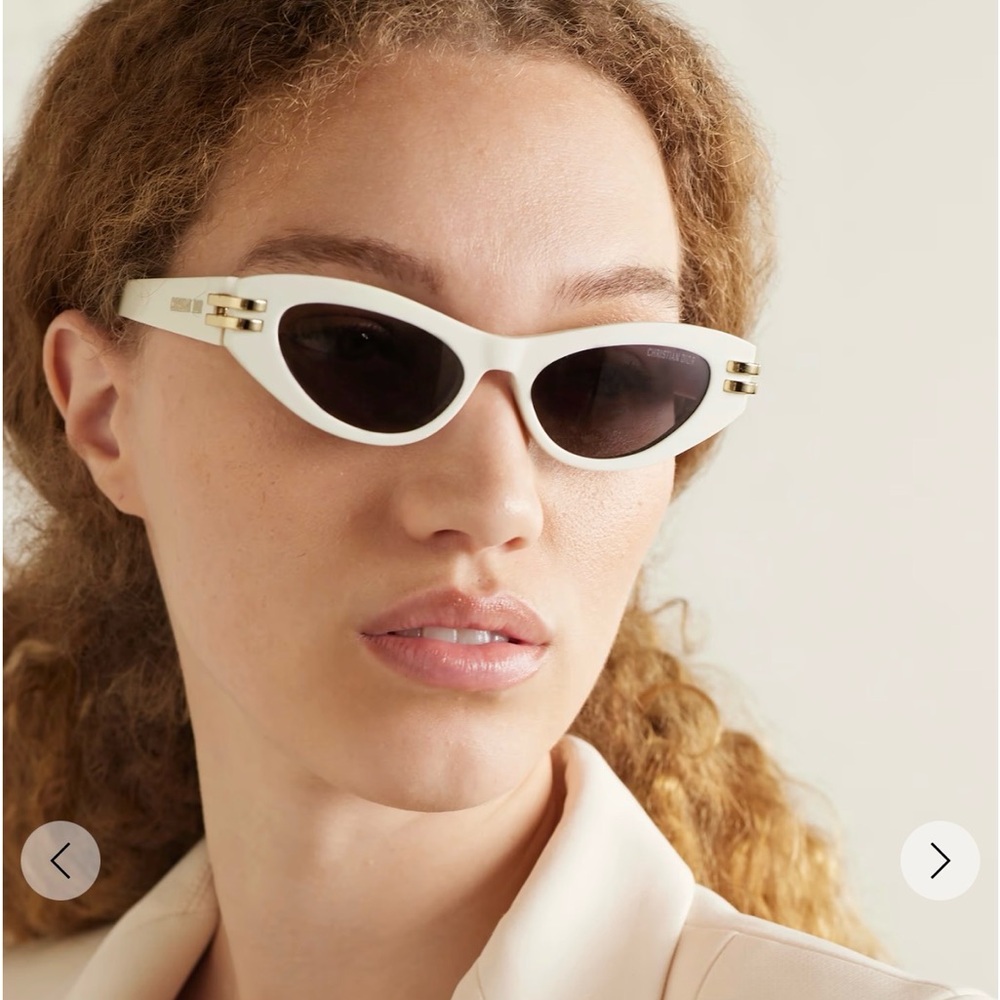 Christian Dior CDior B1U White Sunglasses